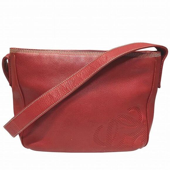 Loewe Anagram Leather Shoulder Bag